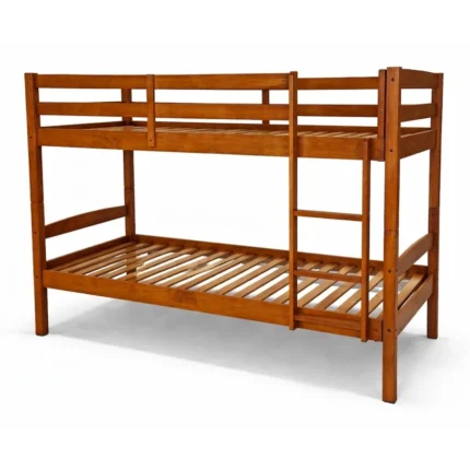 LIT 90 X 190 CM SUPERPOSE - OAK SOMMIER INCLUS