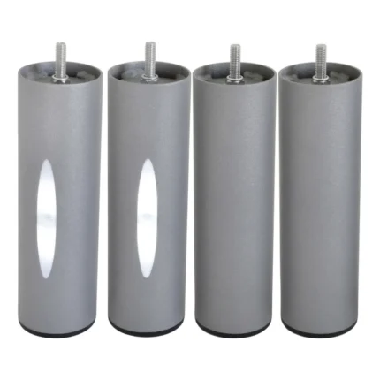 JEU DE 4 PIEDS CYLINDRIQUES H20 D6 - CLAIR
