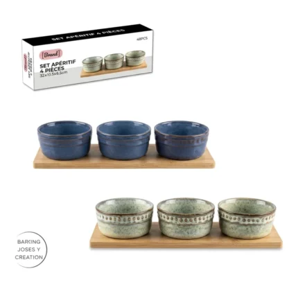 SET APÉRITIF 4 PIÈCES