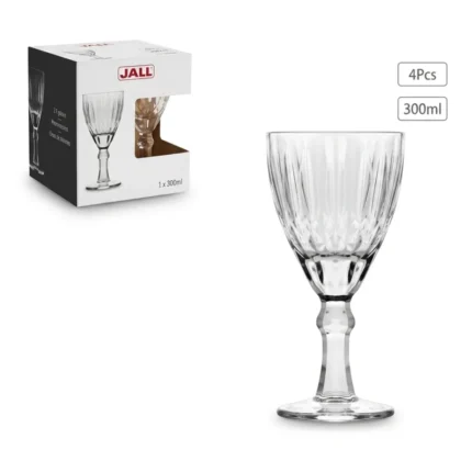 LOT 4 VERRES 300 ML