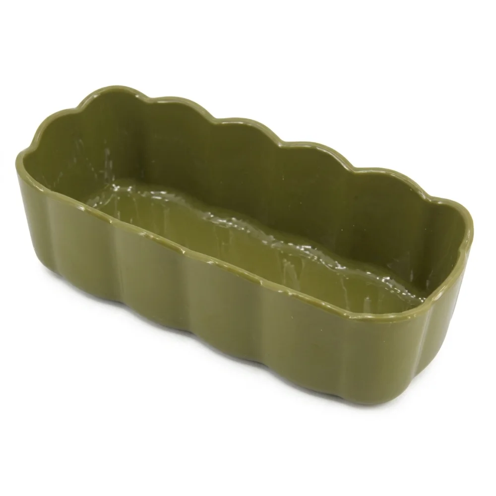 AI Generated Product Image MOULE À CAKE 29 X 13,5 CM - VERT – Image 1