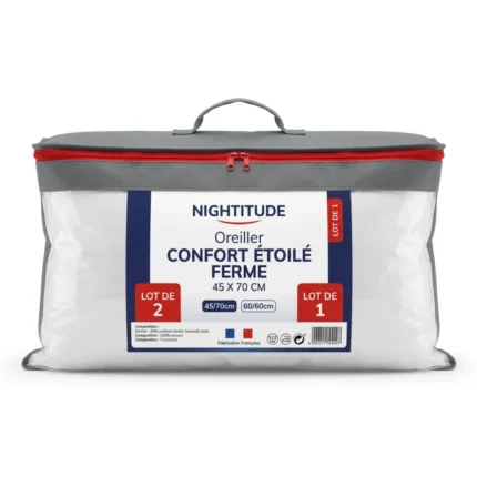 OREILLER FERME CONFORT 45 X 70 CM