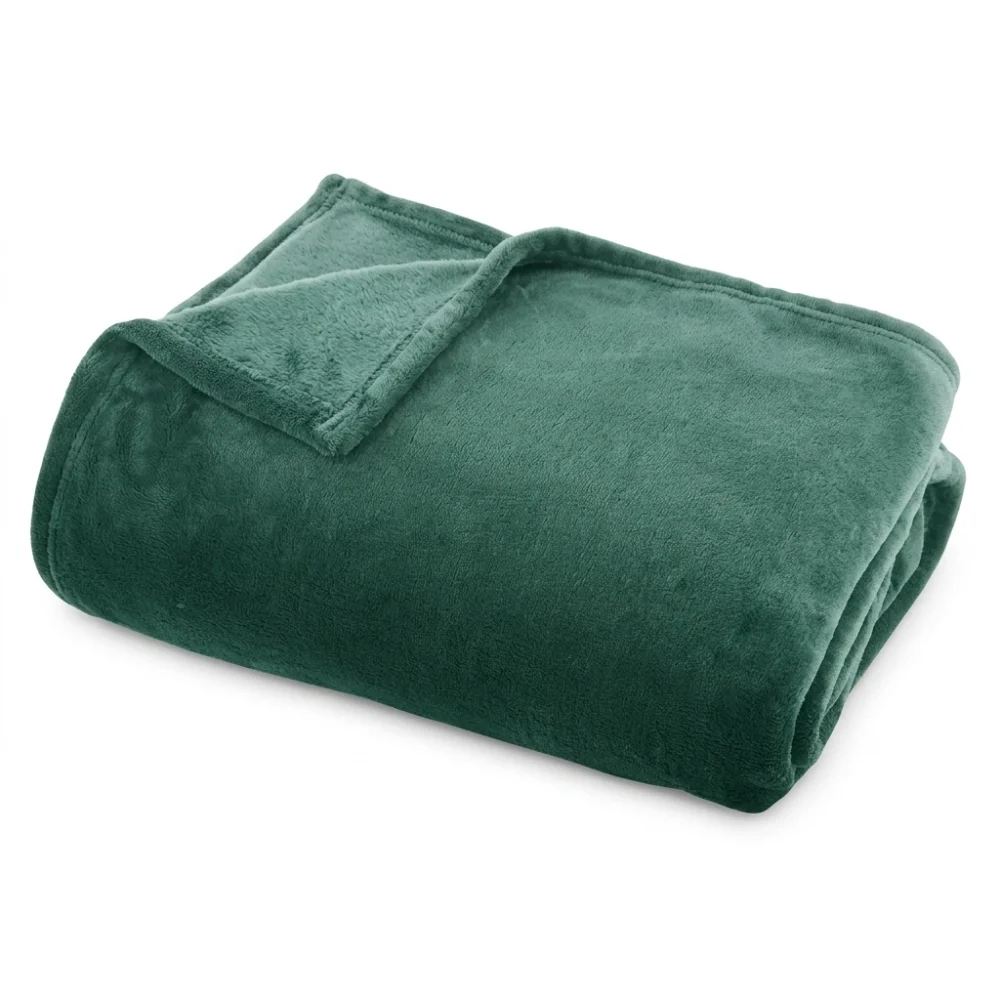 AI Generated Product Image PLAID FLANELLE 130 X 180 CM - VERT – Image 1
