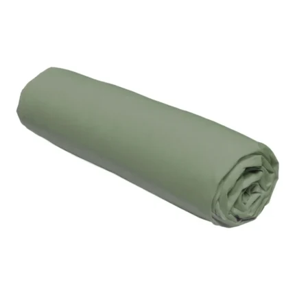 DRAP HOUSSE 140 X 200 CM - SAUGE