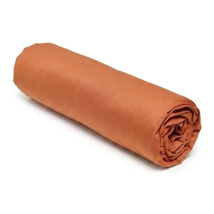 DRAP HOUSSE 160 X 200 CM - CARAMEL