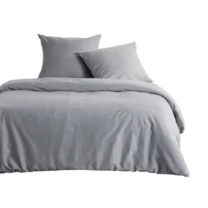 PARURE HOUSSE DE COUETTE 260 X 240 CM - ACIER