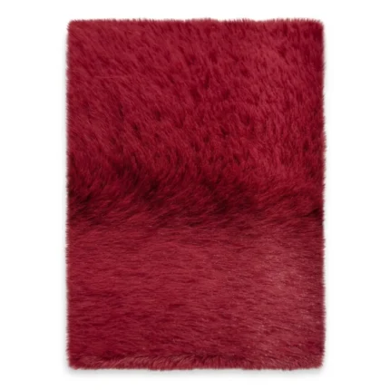 TAPIS RECTANGULAIRE - ROUGE