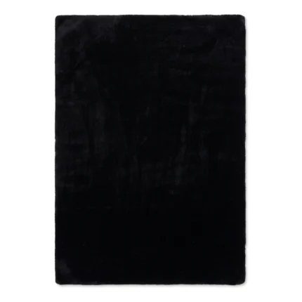TAPIS RECTANGULAIRE - NOIR