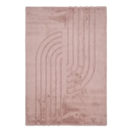 TAPIS RECTANGULAIRE - ROSE