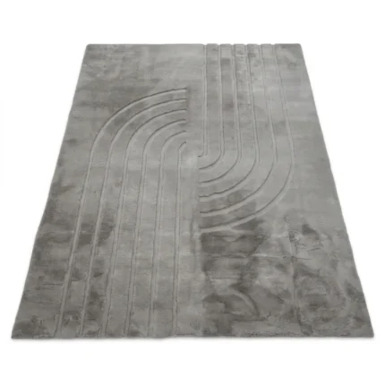 TAPIS RECTANGULAIRE - GRIS