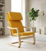 FAUTEUIL BENJI MOUTARDE