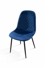 CHAISE EN VELOURS - TERRACOTTA – Image 2