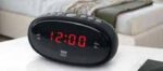 RADIO RÉVEIL PLL LED INTENSITÉ RÉGLABLE - NOIR - NEW ONE – Image 2