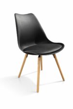 CHAISE EN POLYPROPYLÈNE - NOIR – Image 2