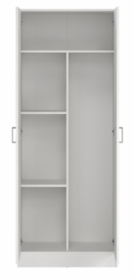 ARMOIRE 2 PORTES - BLANC – Image 3