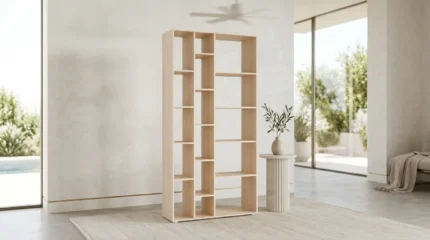 BIBLIOTHEQUE 13 ÉTAGÈRES - CHENE