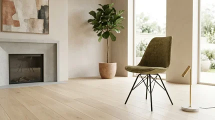 CHAISE TISSU BECKY - VERT