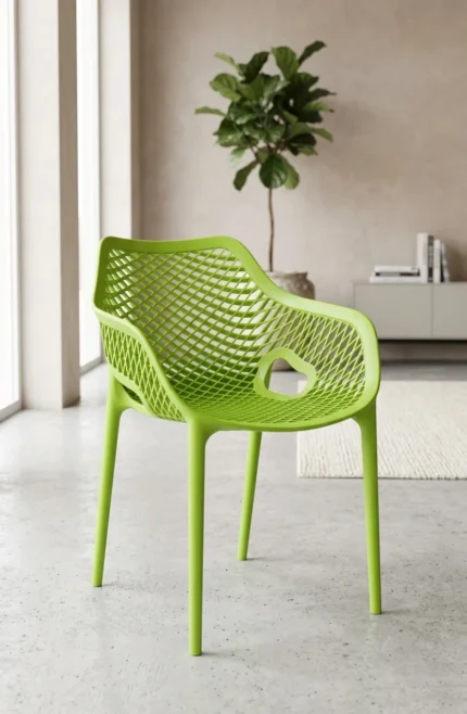 CHAISE PLASTIQUE - VERT