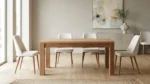 TABLE RECTANGULAIRE 180 CM - CHÊNE