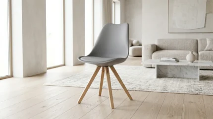 CHAISE SCANDINAVE - GRIS