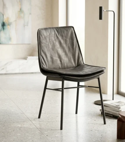 CHAISE NOIR & GRIS