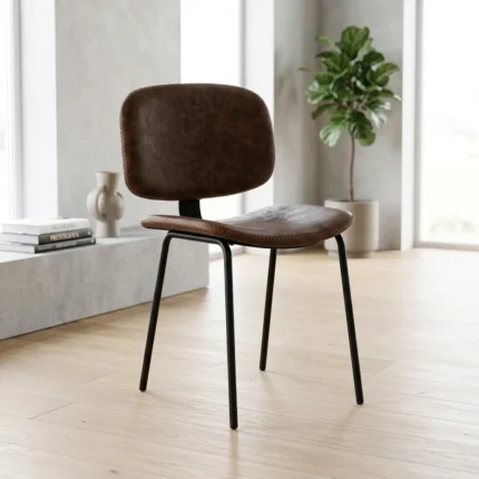 CHAISE MALI - MARRON