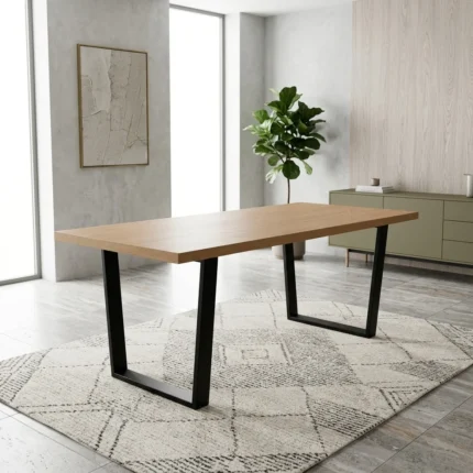 TABLE RECTANGULAIRE 180 CM - INDUSTRIEL