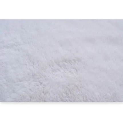 TAPIS 200X290 CM EN POLYESTER - BLANC
