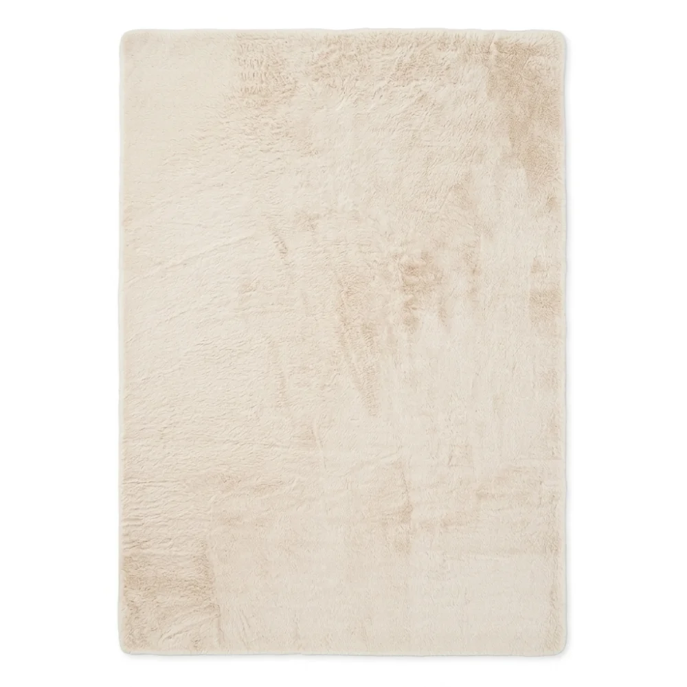 AI Generated Product Image TAPIS 80X150 CM EN POLYESTER - CRÈME – Image 1