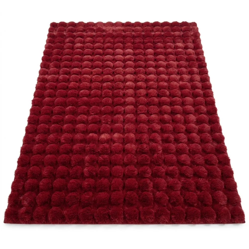 AI Generated Product Image TAPIS 160X230 CM EN POLYPROPYLÈNE - ROUGE – Image 1