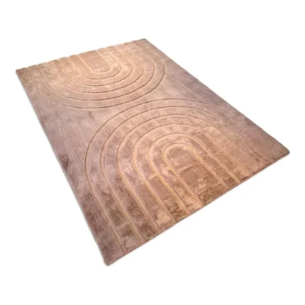 TAPIS 120X160 CM EN POLYPROPYLÈNE - ROSE