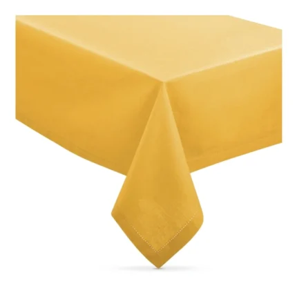 NAPPE 140 X 240 CM EN COTON - JAUNE