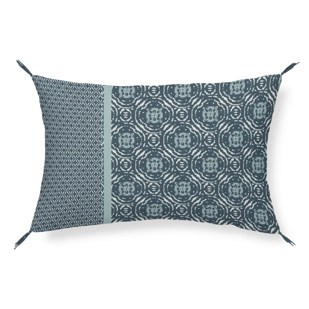 AI Generated Product Image COUSSIN 30 X 50 CM EN COTON - BLEU – Image 1