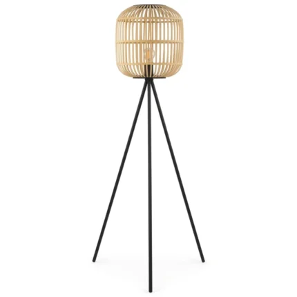 LAMPADAIRE EN MÉTAL - NOIR
