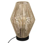 LAMPE DE TABLE EN BAMBOU - NATUREL