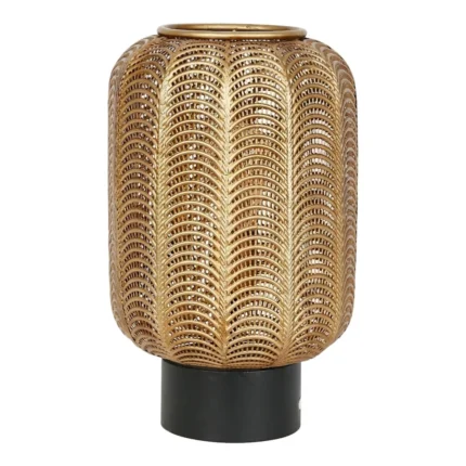 LAMPE DE TABLE D 26 X H 41 CM - DORÉ
