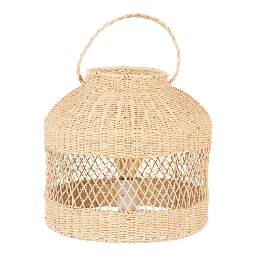 AI Generated Product Image LAMPE DE TABLE D 29 X H 44 CM EN FER - CRÈME – Image 1