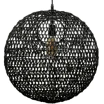 SUSPENSION 51 X 15 CM - NOIR