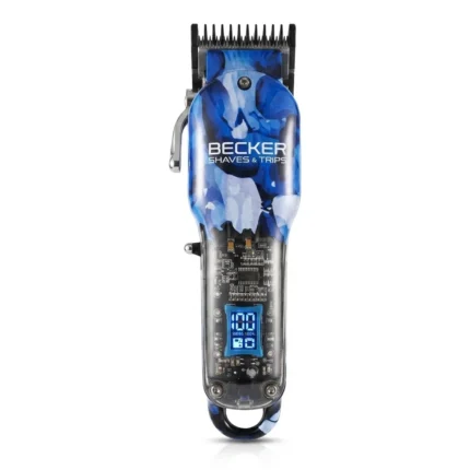 TONDEUSE CHEVEUX ET BARBE 7 W AVEC LED RECHARGEABLE - BLEU - BECKER