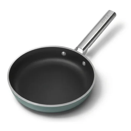POÊLE 24 CM ANTIADHÉSIVE - VERT ÉMERAUDE - SMEG