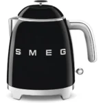 MINI BOUILLOIRE ÉLECTRIQUE STYLE ANNÉES 50 0,8 L 1400 W - NOIR - SMEG