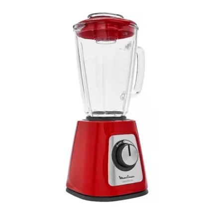BLENDER 800 W LAMES INOX - ROUGE - MOULINEX