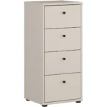 CHIFFONNIER 4 TIROIRS - SABLE