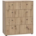 COMMODE 4 TIROIRS - CHÊNE