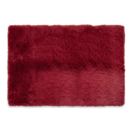 TAPIS RECTANGULAIRE - ROUGE