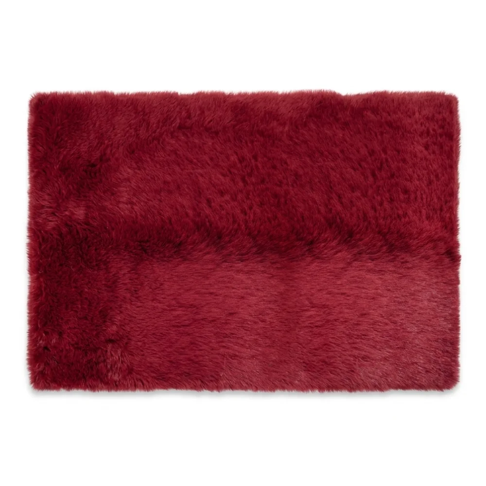 AI Generated Product Image TAPIS RECTANGULAIRE - ROUGE – Image 1
