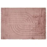 TAPIS RECTANGULAIRE - ROSE