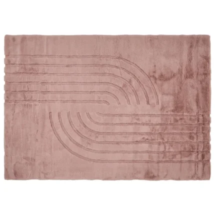 TAPIS RECTANGULAIRE - ROSE