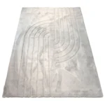 TAPIS RECTANGULAIRE - GRIS