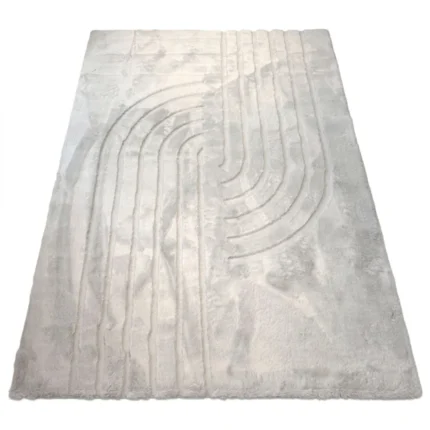 TAPIS RECTANGULAIRE - GRIS
